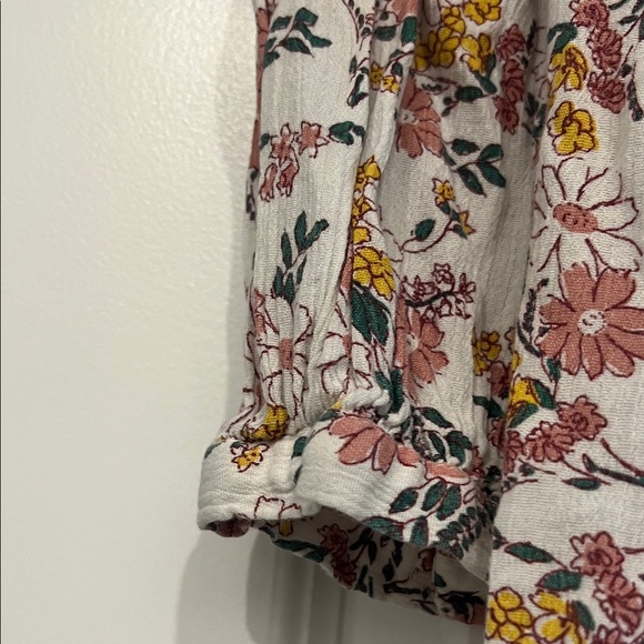 Caslon Floral Blouse - Pink and Yellow - Picture 6 of 14